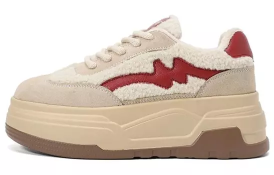 Кеды, скейтборд обувь женская средняя высота Daphne, черный