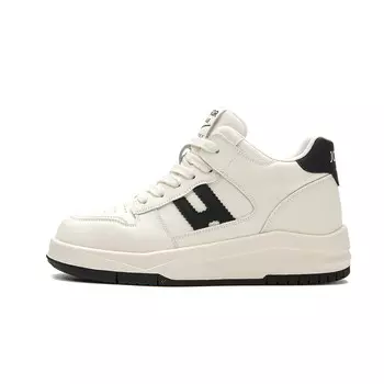 Кеды, скейтборд обувь женская средняя высота Josiny, кремовый