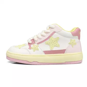 Кеды, скейтборд обувь женская высокая B10Crown, бежевый