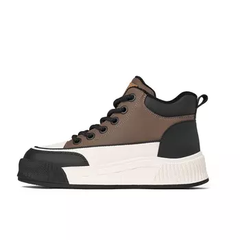 Кеды, скейтборд обувь женская высокая Josiny, коричневый