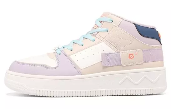 Кеды, скейтборд обувь женская высокая овсянка молочная 361°, цвет Oatmeal Milk