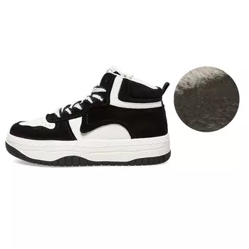 Кеды, скейтборд обувь женская высокая Teenmix, коричневый