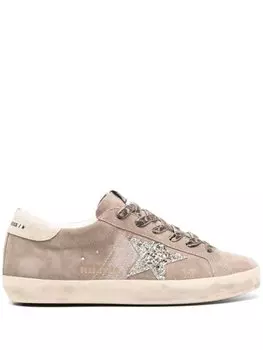 Кеды Superstar Golden Goose, бежевый