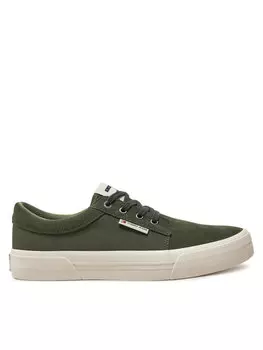 Кеды Tommy Jeans Zapatillas de tenis Tjm Vulc. Skate Derby, зеленый