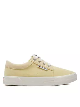 Кеды Tommy Jeans Zapatillas de tenis Tjw Vulc Skate Derby, желтый