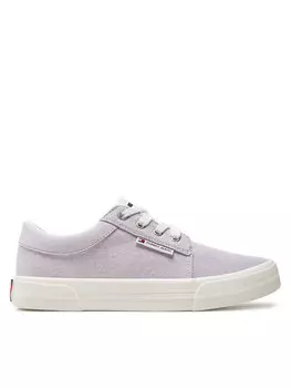 Кеды Tommy Jeans Zapatillas de tenis Tjw Vulc Skate Derby, фиолетовый