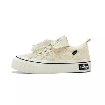 Кеды унисекс низкие бежевые Kaalixto