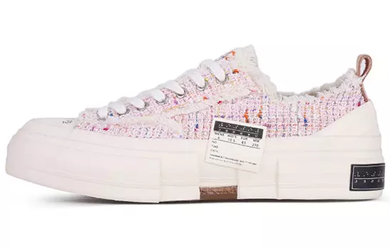 Кеды унисекс низкие розовые Xvessel