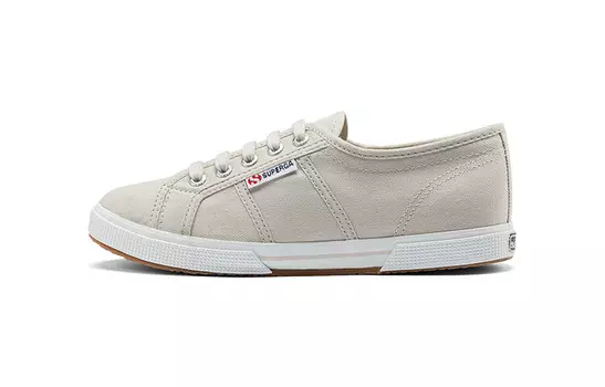 Кеды унисекс низкие серые Superga
