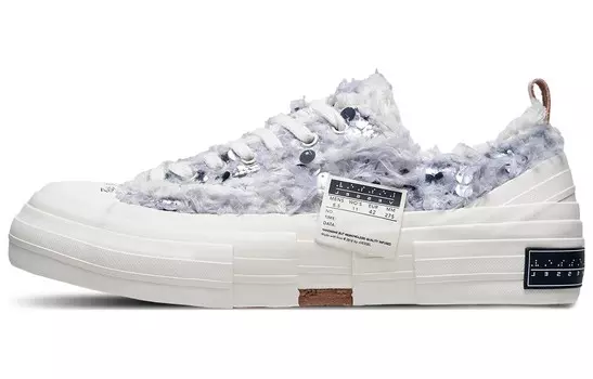 Кеды унисекс низкие серые Xvessel