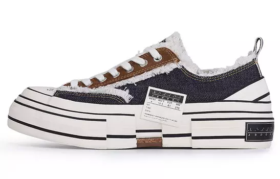 Кеды унисекс низкие синие Xvessel