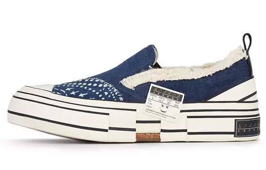 Кеды унисекс низкие синие Xvessel