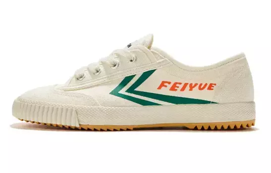 Кеды унисекс низкие зеленые Feiyue