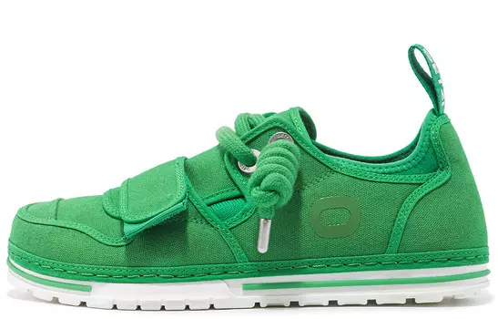 Кеды унисекс низкие зеленые Oetzi