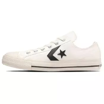 Кеды унисекс с низким верхом белого/черного цвета Converse