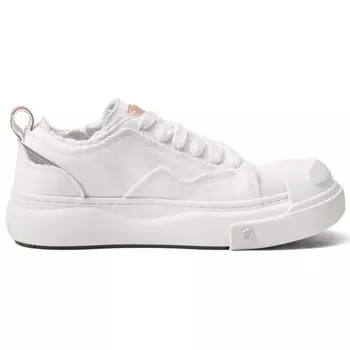 Кеды унисекс с низким верхом белого цвета Unnamed Forces
