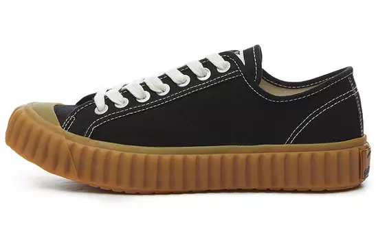 Кеды унисекс с низким верхом черного цвета Excelsior