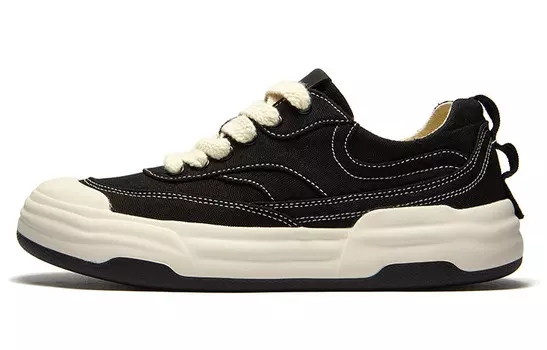 Кеды унисекс с низким верхом черного цвета Jipiao