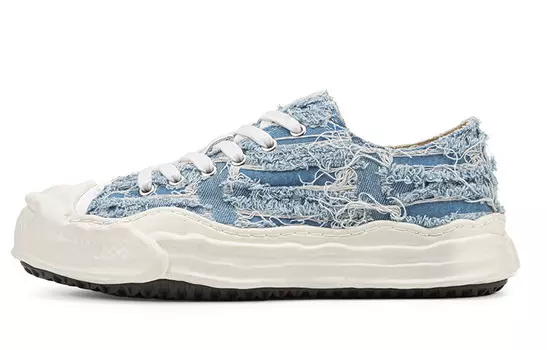 Кеды унисекс с низким верхом, джинсовые, синие Hart Davis