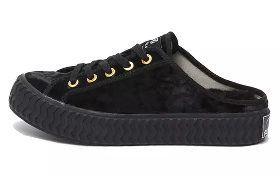 Кеды унисекс с низким верхом классические черные Excelsior