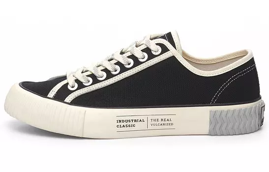 Кеды унисекс с низким верхом классические черные Excelsior