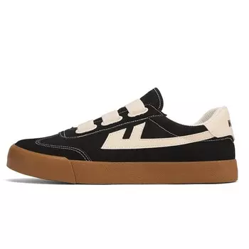 Кеды унисекс с низким верхом коричневого/бежевого цвета Warrior