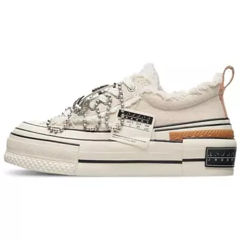 Кеды унисекс с низким верхом, не совсем белые Xvessel