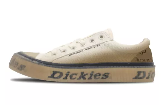 Кеды унисекс с низким верхом, не совсем белые Dickies