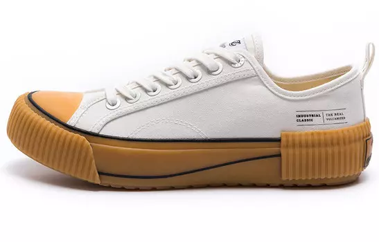 Кеды унисекс с низким верхом, паровые, белые Excelsior