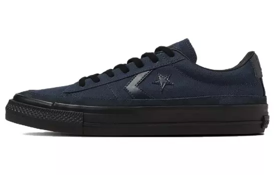 Кеды унисекс с низким верхом синего/черного цвета Converse