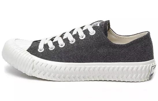 Кеды унисекс с низким верхом темно-серые Excelsior