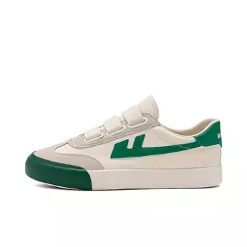 Кеды унисекс с низким верхом, зеленые/хаки Warrior