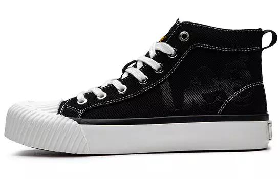 Кеды унисекс высокие белые Lee