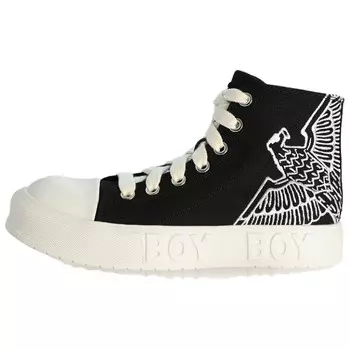 Кеды унисекс высокие Boy London, черный
