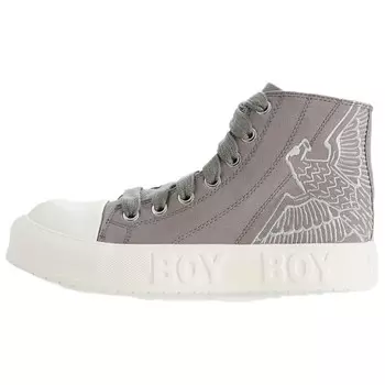 Кеды унисекс высокие Boy London, серый