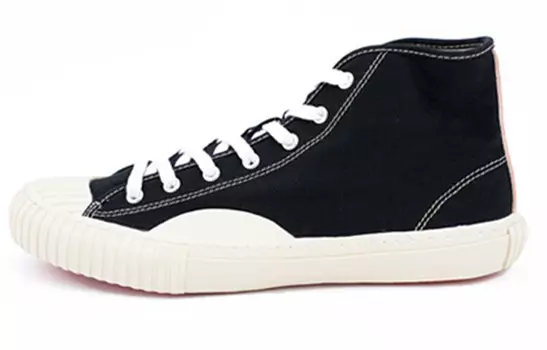 Кеды унисекс высокие черные Alternative Country