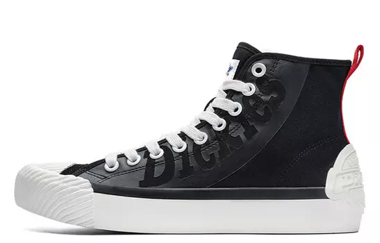 Кеды унисекс высокие черные Dickies