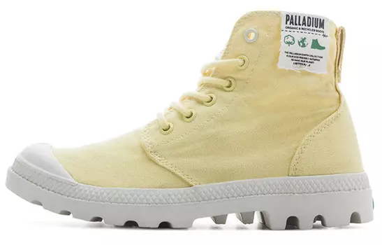 Кеды унисекс высокие желтые Palladium