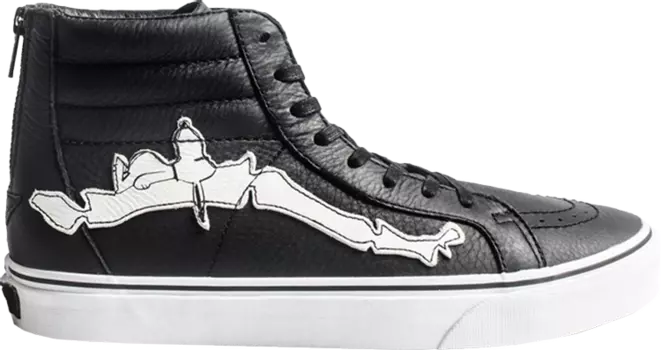 Кеды Vans Blends x Peanuts x Sk8-Hi Reissue Zip Snoopy Bones, черный