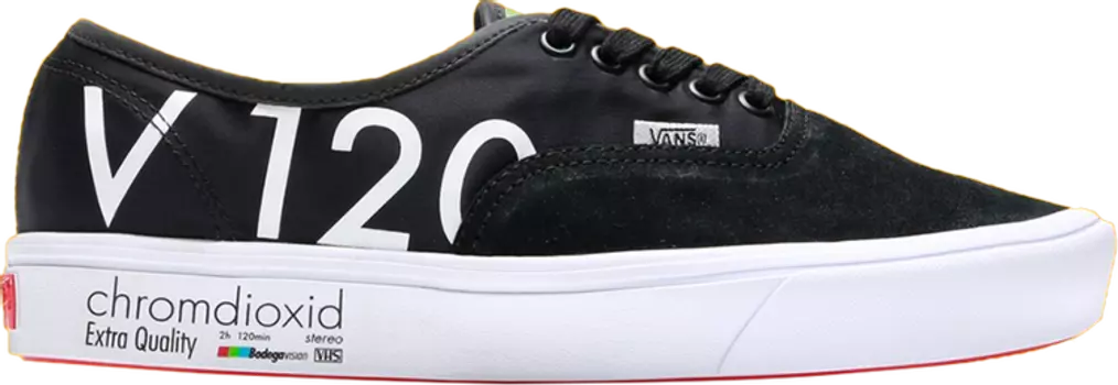 Кеды Vans Bodega x Authentic Blank Tapes, черный