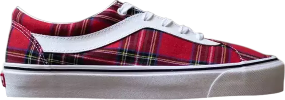 Кеды Vans Bold Ni Tartan Red, красный