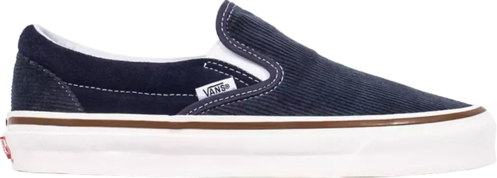 Кеды Vans Classic Slip-On 98 DX Corduroy Navy, синий