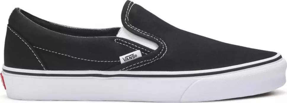 Кеды Vans Classic Slip-On Black White, черный