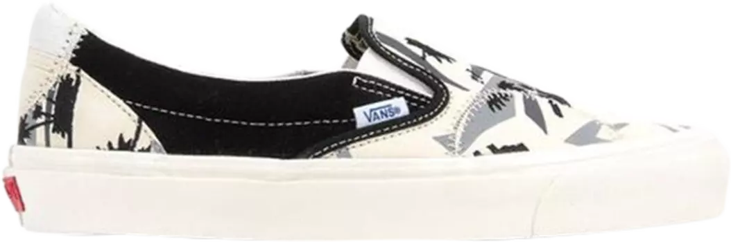 Кеды Vans Classic Slip-On LX Bricolage, черный