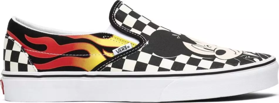 Кеды Vans Disney x Slip-On Mickey & Minnie, черный