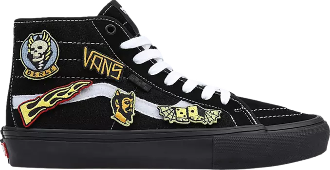 Кеды Vans Elijah Berle x Skate Sk8-Hi Decon Black, черный