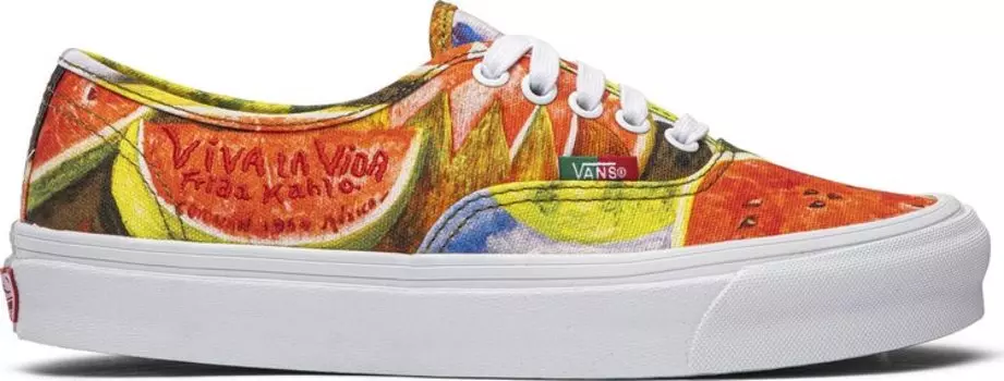 Кеды Vans Frida Kahlo x OG Authentic LX Watermelon, красный