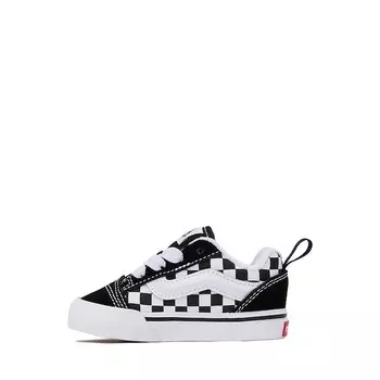 Кеды Vans Knu Skool Checkerboard Skate Shoe, черный/белый