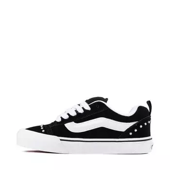 Кеды Vans Knu Skool Rhinestone Skate Shoe, черный/белый