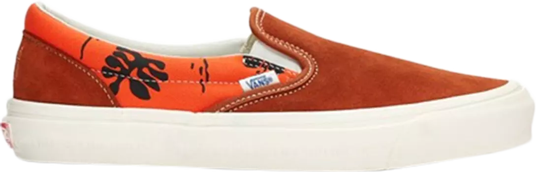 Кеды Vans Modernica x OG Classic Slip-On LX Hawaiian, коричневый